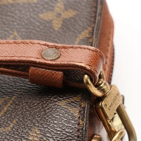 louis vuitton brown monogram pouch clutch wristlet|louis vuitton orsay clutch.